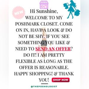 💕Welcome to My Poshmark Closet!!🥰
